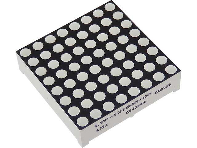 8x8ドットマトリクスLED（OSL641501-ARA）