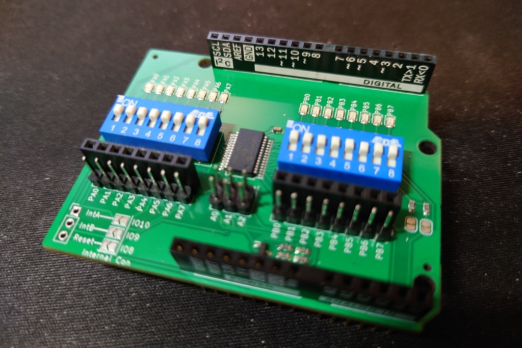 Arduino MCP23017 Shield