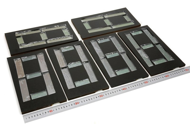 大きな7セグ風LCDパネル