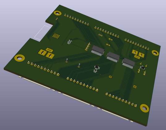 KiCad部品配置図2
