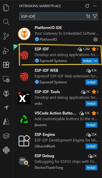 VS Codeの拡張機能検索画面